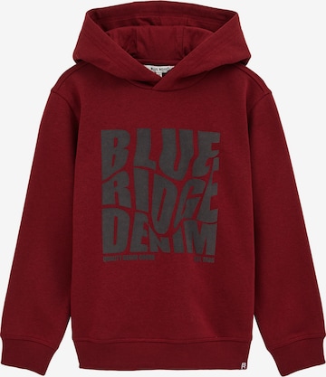 WE Fashion Collegepaita värissä punainen: etupuoli