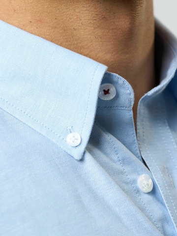 MCS Regular fit Overhemd in Blauw