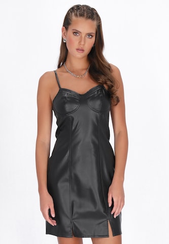 Robe 'Rock' myMo ROCKS en noir : devant