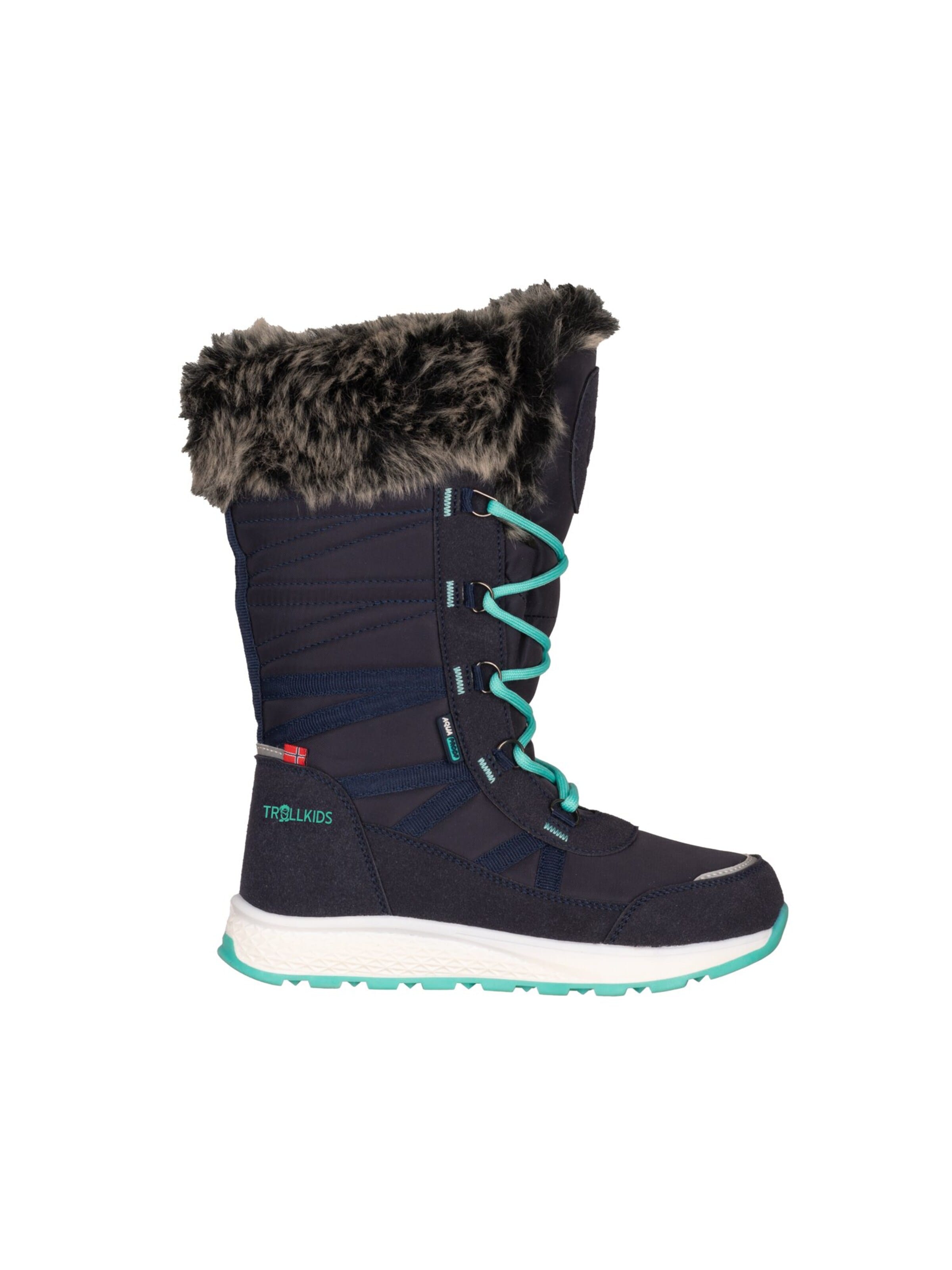 TROLLKIDS Snowboots in Blau