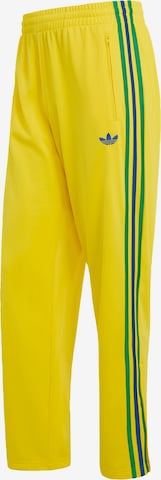 ADIDAS ORIGINALS Loosefit Hose 'Firebird' in Gelb: Vorderseite