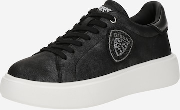 Blauer.USANiske tenisice - crna boja: prednji dio