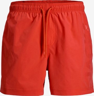 Shorts de bain 'Maui Wave' JACK & JONES en orange : devant