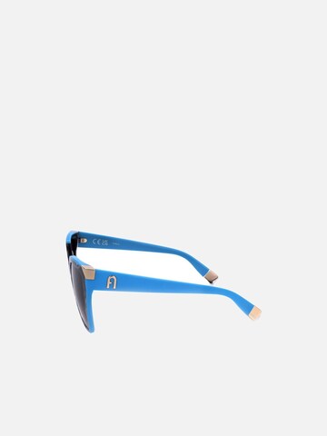 Occhiali da sole 'Furla SFU686V Brown grey havana 54/18/140 Women Sunglasses' di FURLA in nero