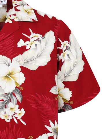 Pacific Legend Regular Fit Hemd 'Enzian'‌‌‌‌ in Rot