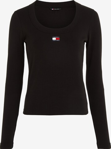 Tommy Jeans Shirt in Schwarz: predná strana