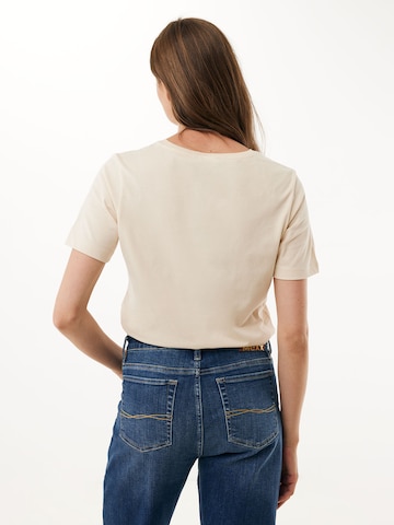 MEXX T-shirt 'Clover' i beige