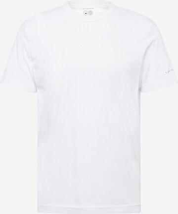 T-Shirt TOM TAILOR en blanc : devant