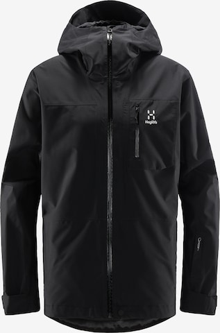 Haglöfs Outdoor jacket 'Lumi' in Black: front