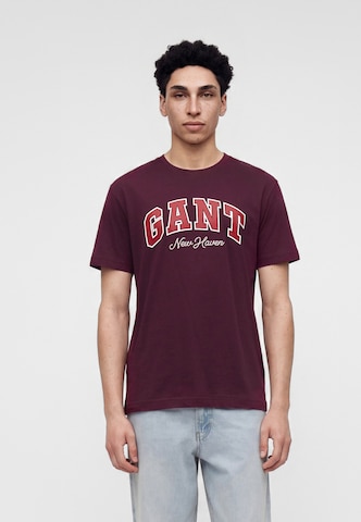 GANT T-shirt i röd: framsida