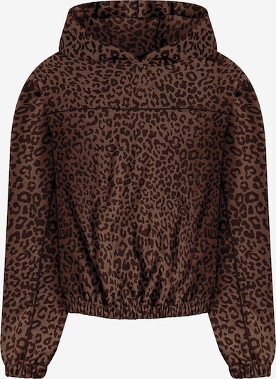 Smilodox Leo Hoodie Siara in XS in braun, Produktansicht