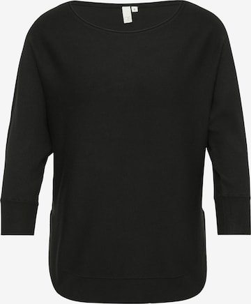QS Pullover in Schwarz: Vorderseite