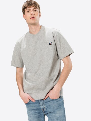 DICKIES Shirt 'Porterdale' in Grey: front