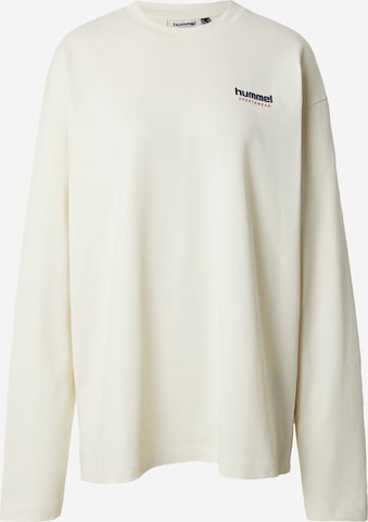 T-Shirt fonctionnel Hummel en blanc : devant