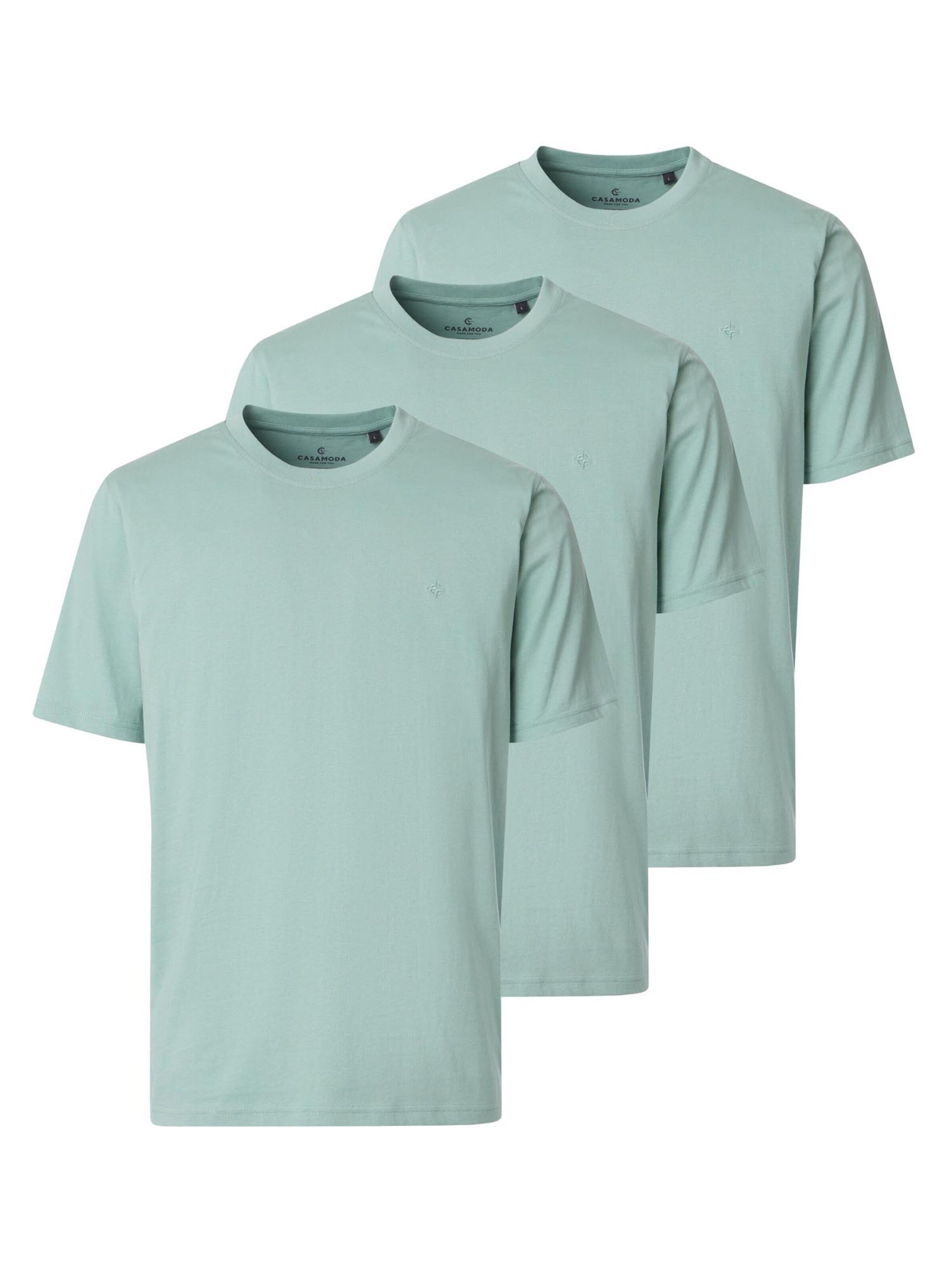 CASAMODA Shirt 'Basic' in Green: front