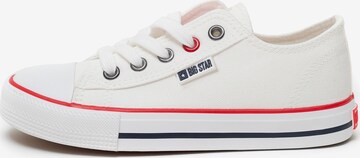 BIG STAR Sneakers laag in Wit: voorkant