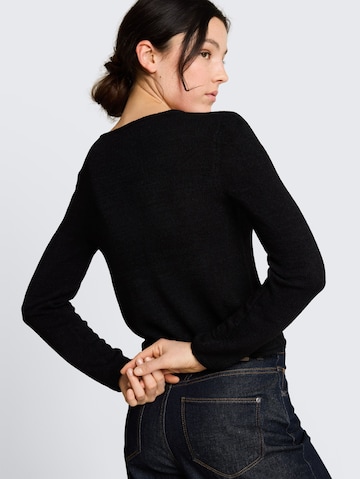 Cardigan TOM TAILOR DENIM en noir