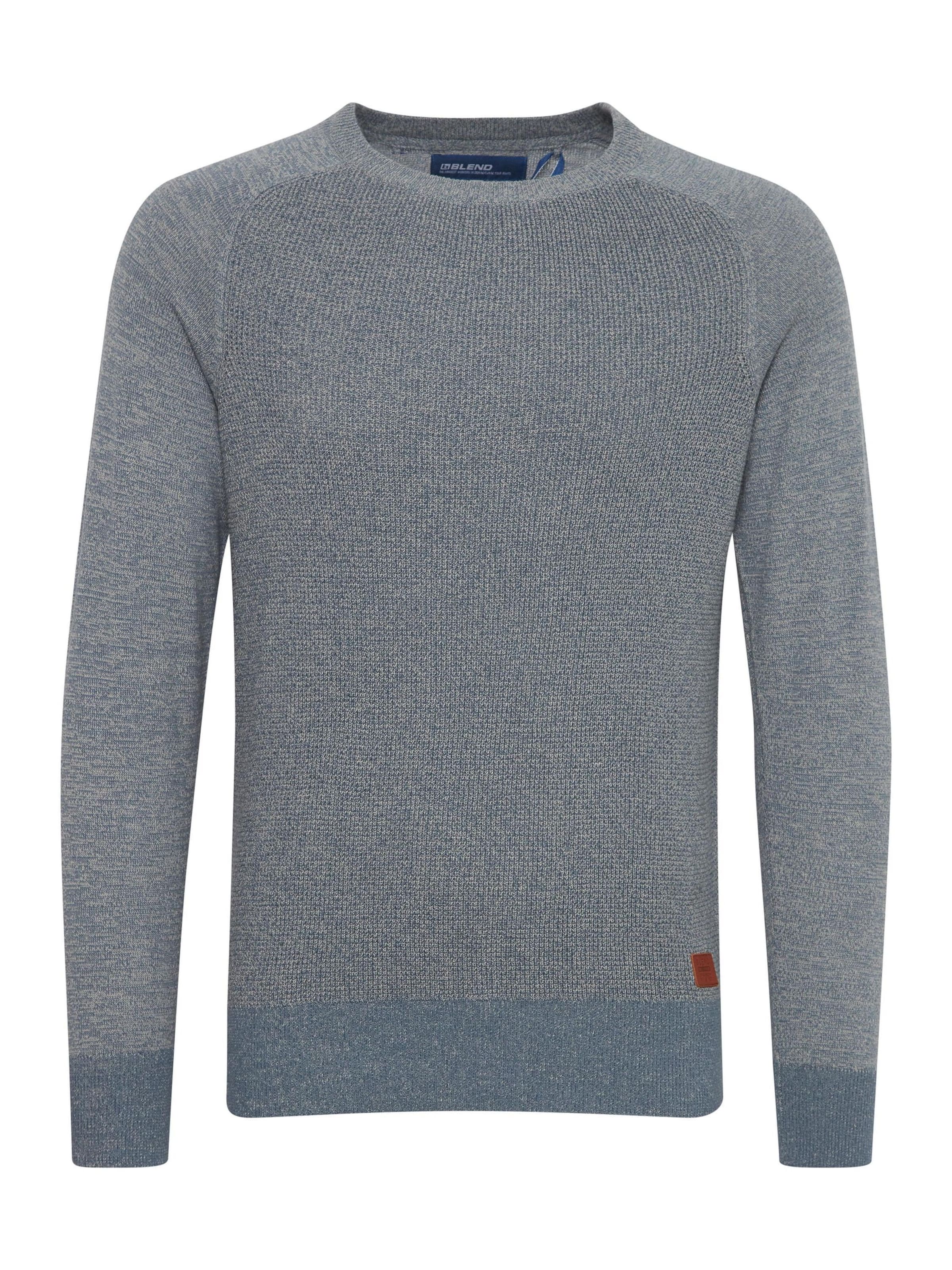 BLEND - Pullover 'Gandolf' em azul: frente