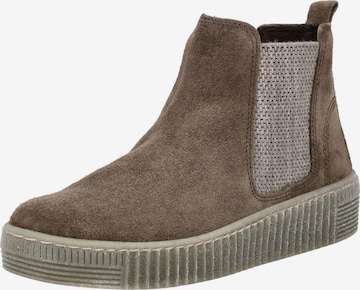 GABOR Chelsea Boots in Braun: Vorderseite