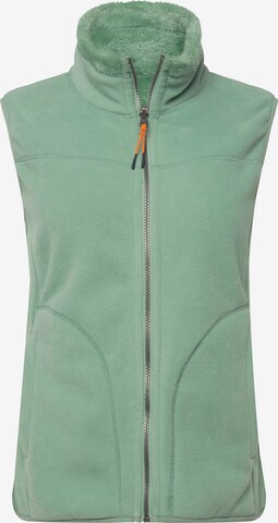 LAURASØN Bodywarmer in Groen: voorkant