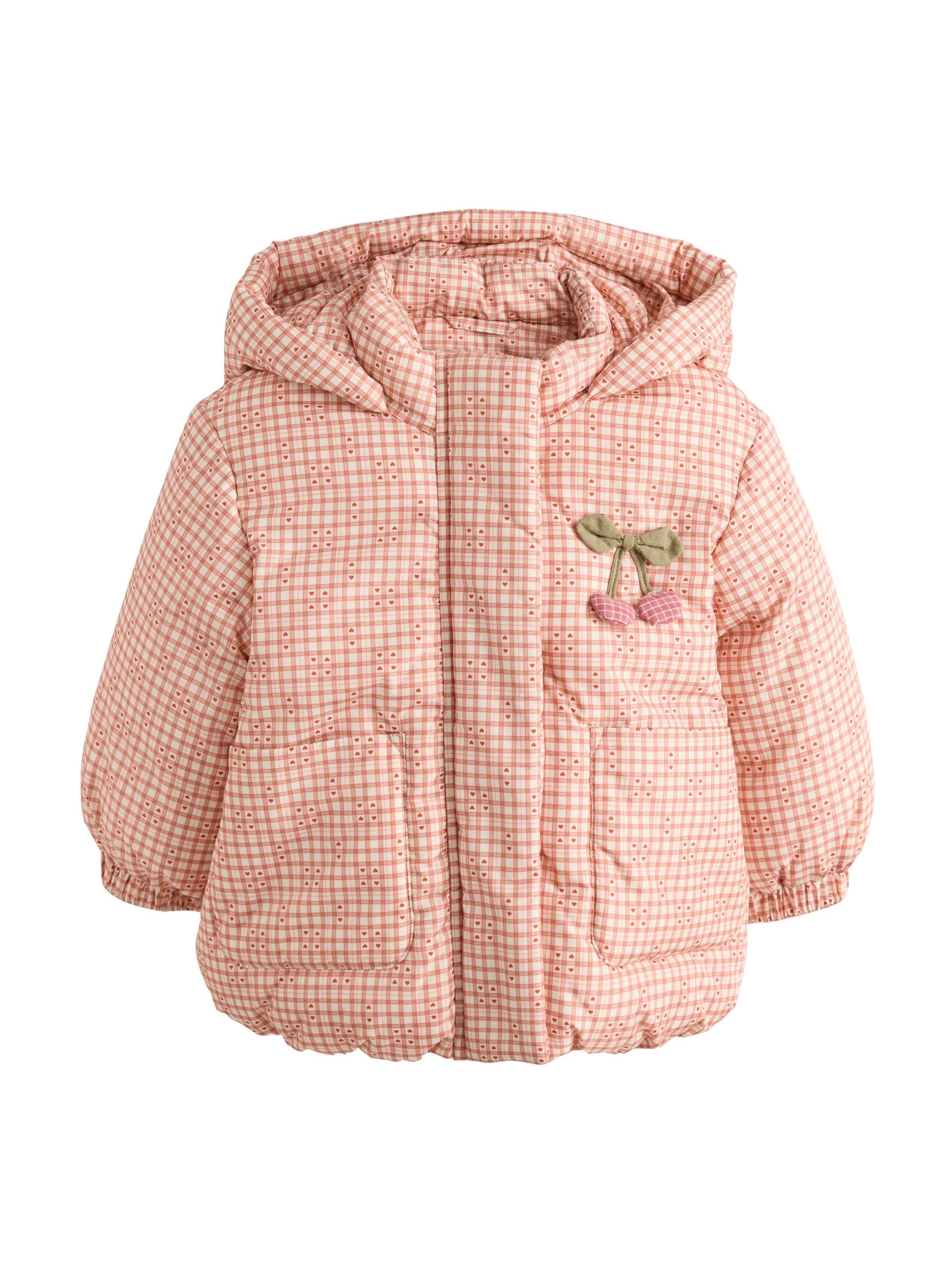 Next Jacke in Rot: Vorderseite