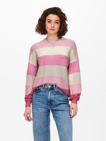 ONLY Sweater 'Atia' in Pink: front