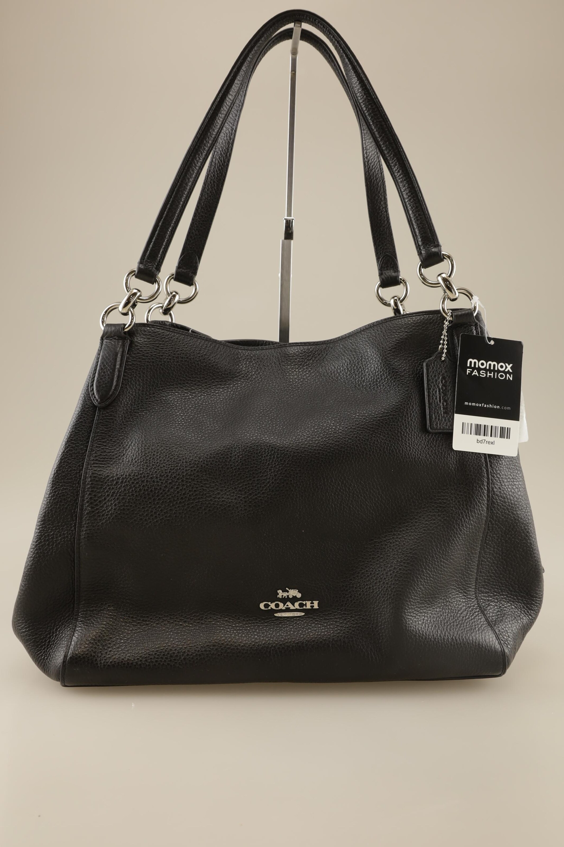 COACH Handtasche gross Leder One Size in Schwarz: Vorderseite