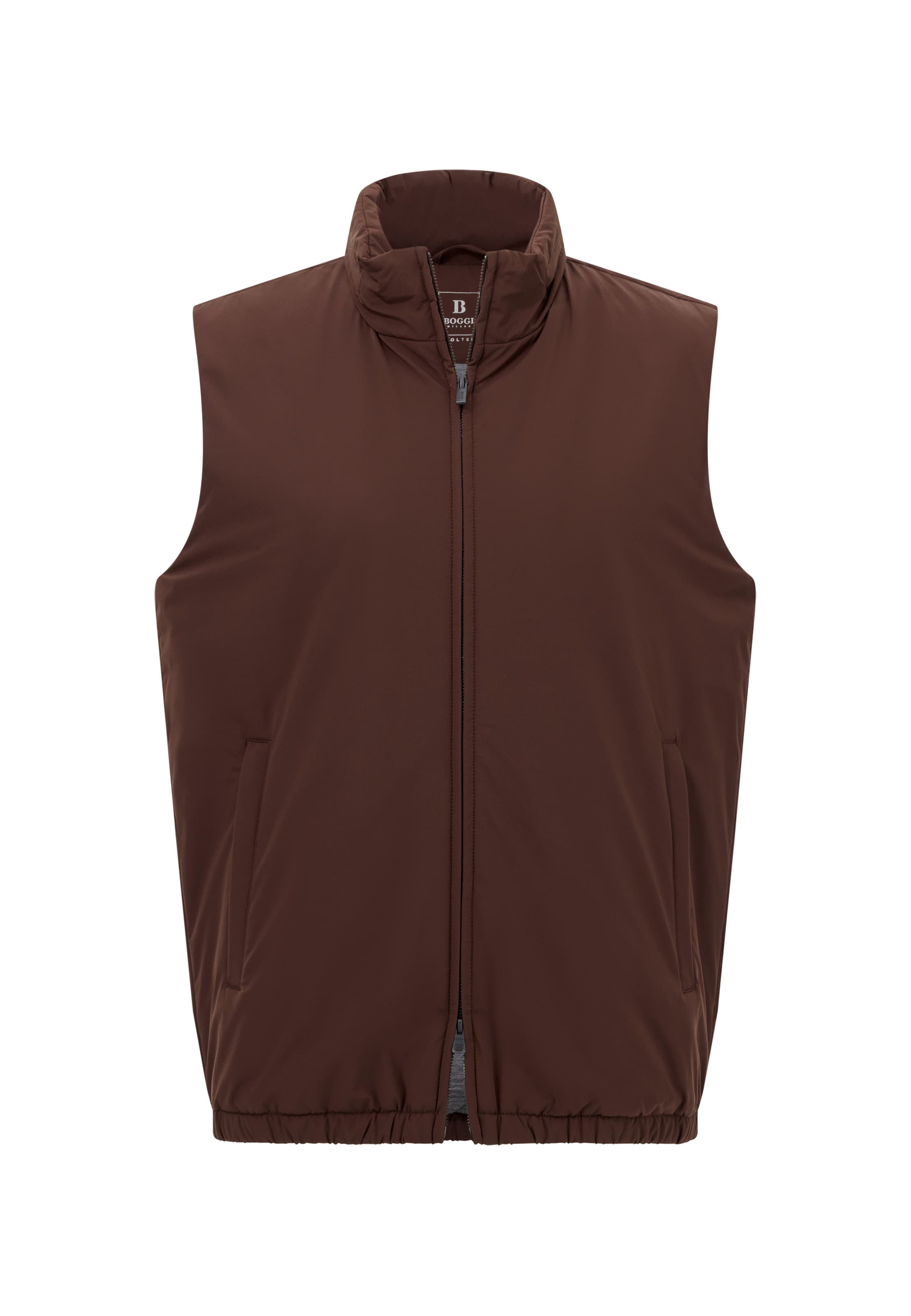 Gilet 'B Tech' di Boggi Milano in marrone: frontale