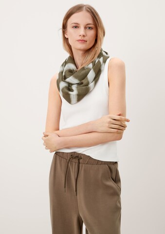 s.Oliver Tube Scarf in Green: front