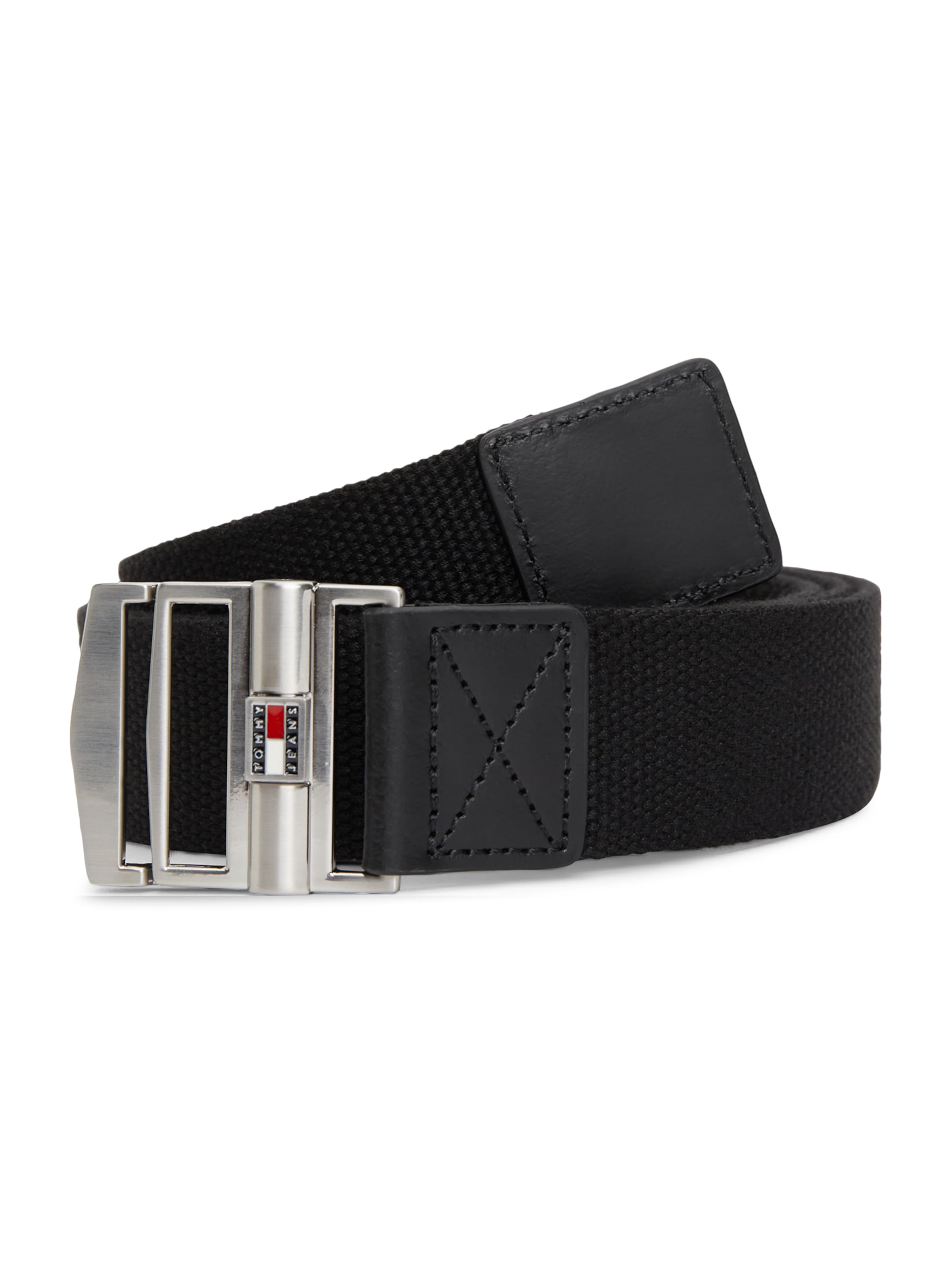 Tommy Jeans Belt 'AUSTIN' in Black: front