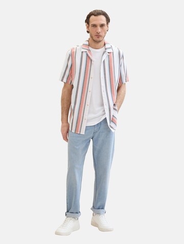 TOM TAILOR Comfort fit Button Up Shirt in Mixed colours