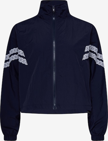 myMo ATHLSR Tussenjas in Blauw: voorkant
