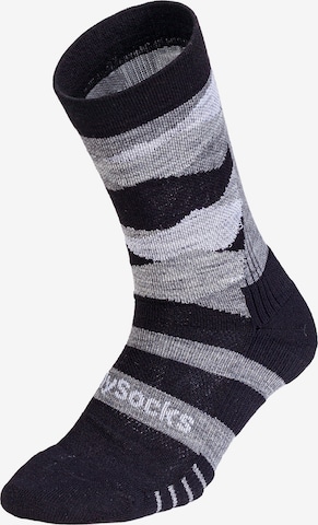 Chaussettes de sport 'Active Merino ' DillySocks en mélange de couleurs : devant