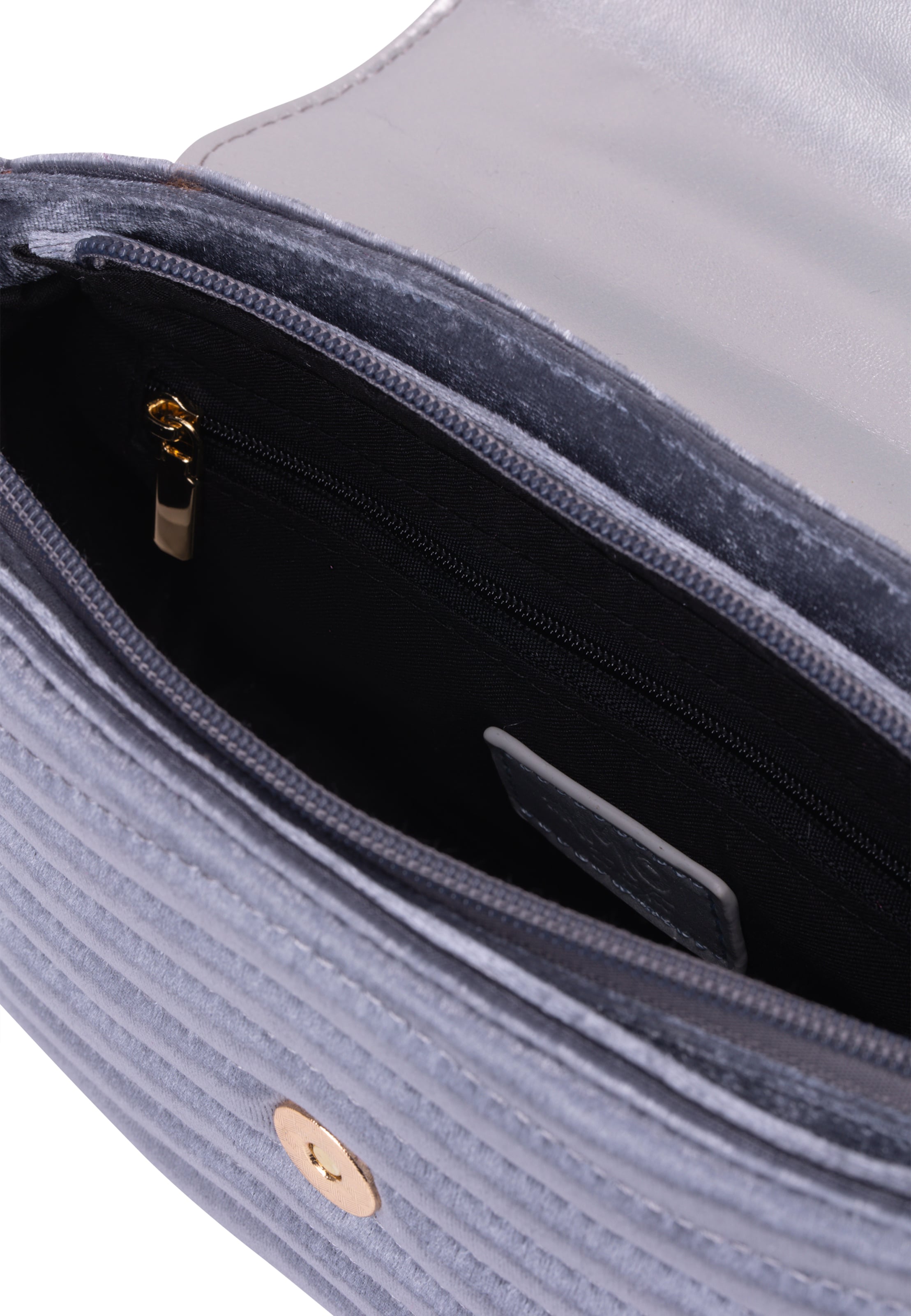 myMo at night Crossbody bag in Silver