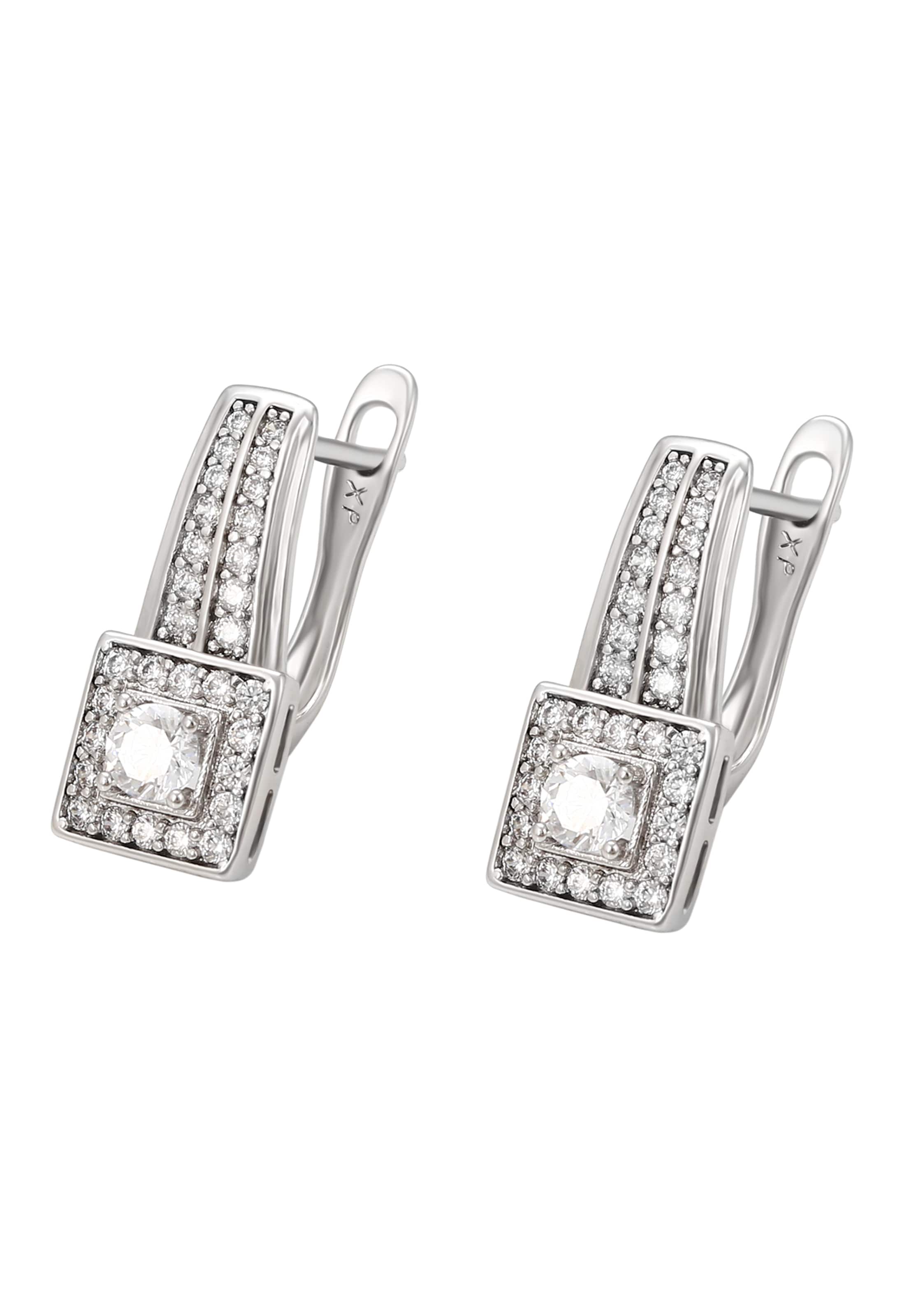 Gaya Boucles d'oreilles en argent, Vue avec produit