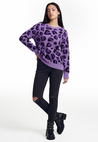 myMo ROCKS - Pullover em roxo