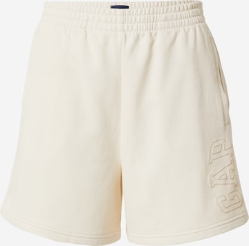 GAP Regular Shorts in Beige: predná strana