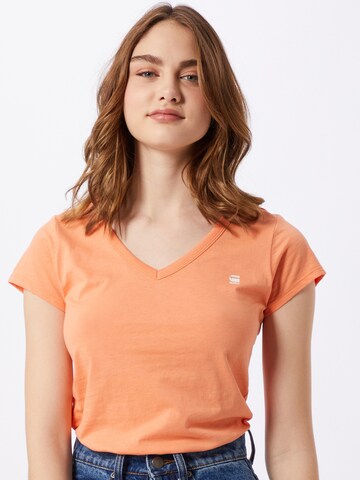 G-Star RAW Shirt 'Eyben' in Oranje: voorkant