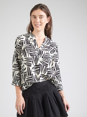 s.Oliver Bluse in Schwarz: Vorderseite