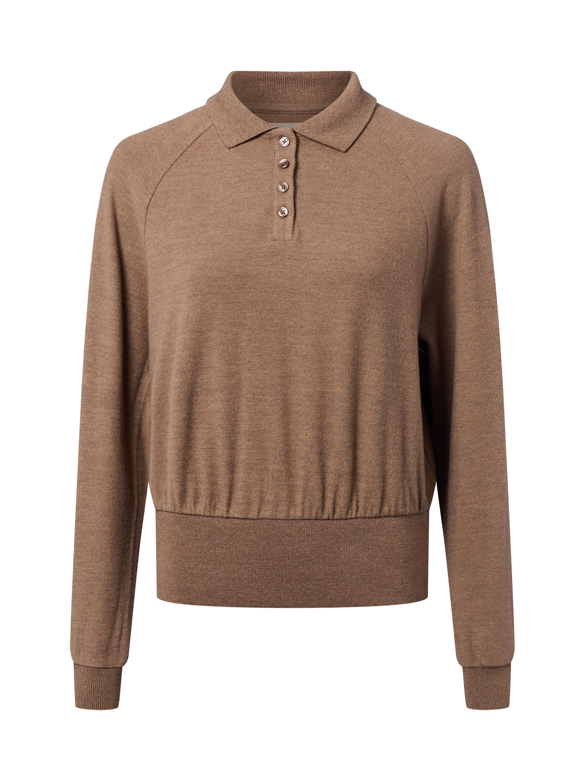 OPUS Pullover 'Geigi ' in Braun: Vorderseite