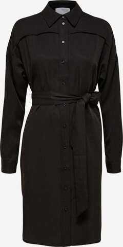 SELECTED FEMME Платье-рубашка в Черный: спереди