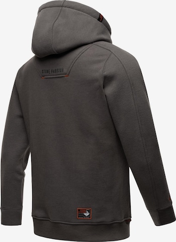 STONE HARBOUR Sweatshirt 'Emilio Eduardo' in Grey