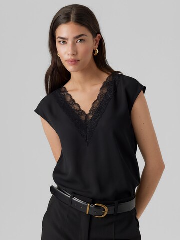 VERO MODA Bluse 'MAPLE' in Schwarz