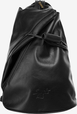 Samantha Look Rucksack in Schwarz: Vorderseite