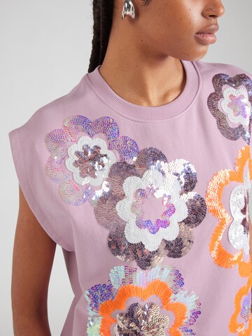 Sweat-shirt Essentiel Antwerp en rose