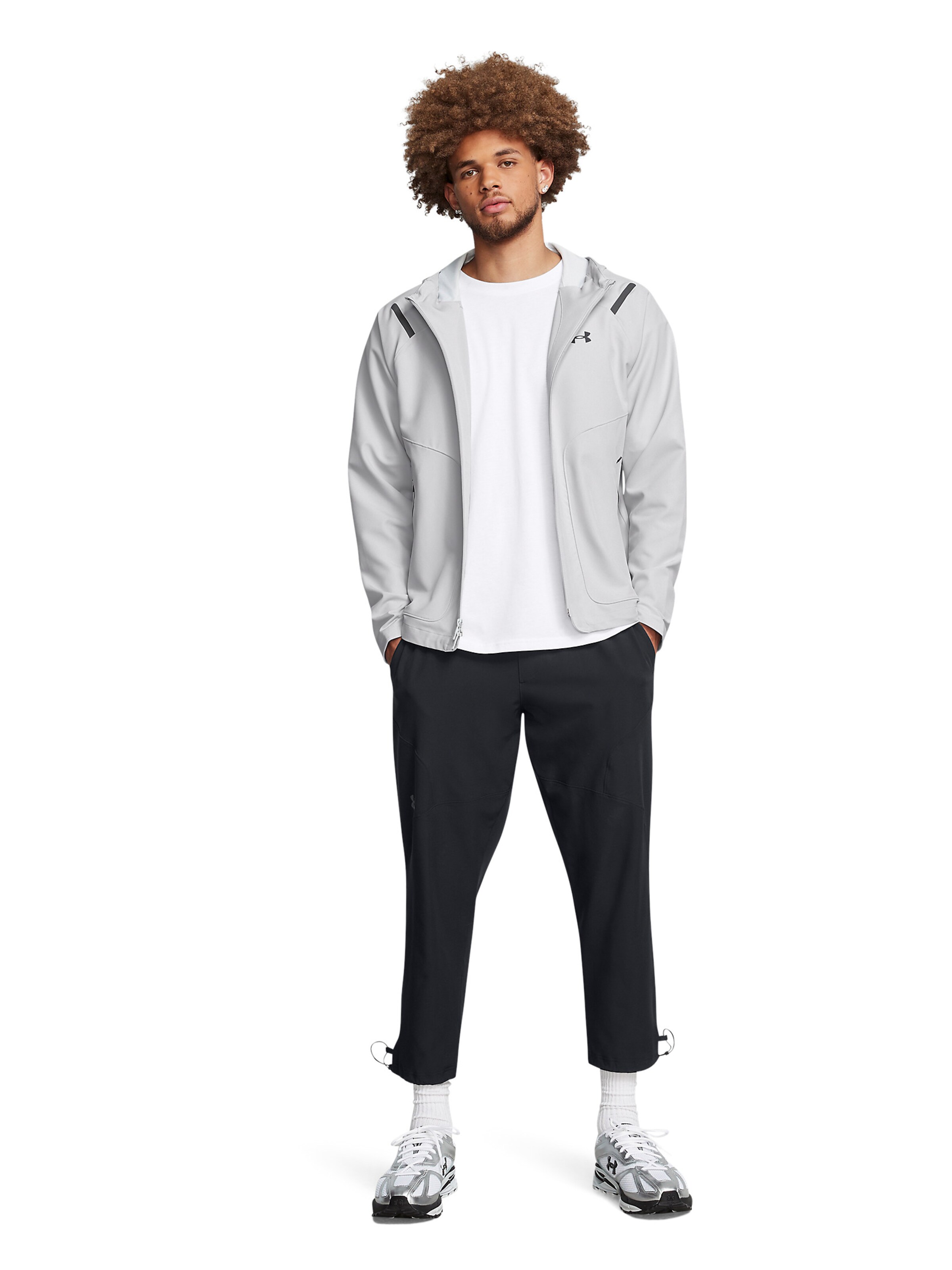 UNDER ARMOUR Funkční bunda 'Unstoppable' – šedá