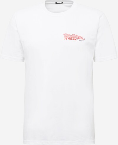 DENHAM T-Shirt 'AKURA' in rot / weiß, Produktansicht