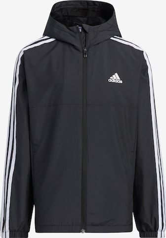 ADIDAS SPORTSWEAR Athletic Jacket in Black: front