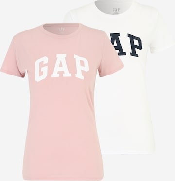 T-shirt 'FRANCHISE' GAP en rose : devant