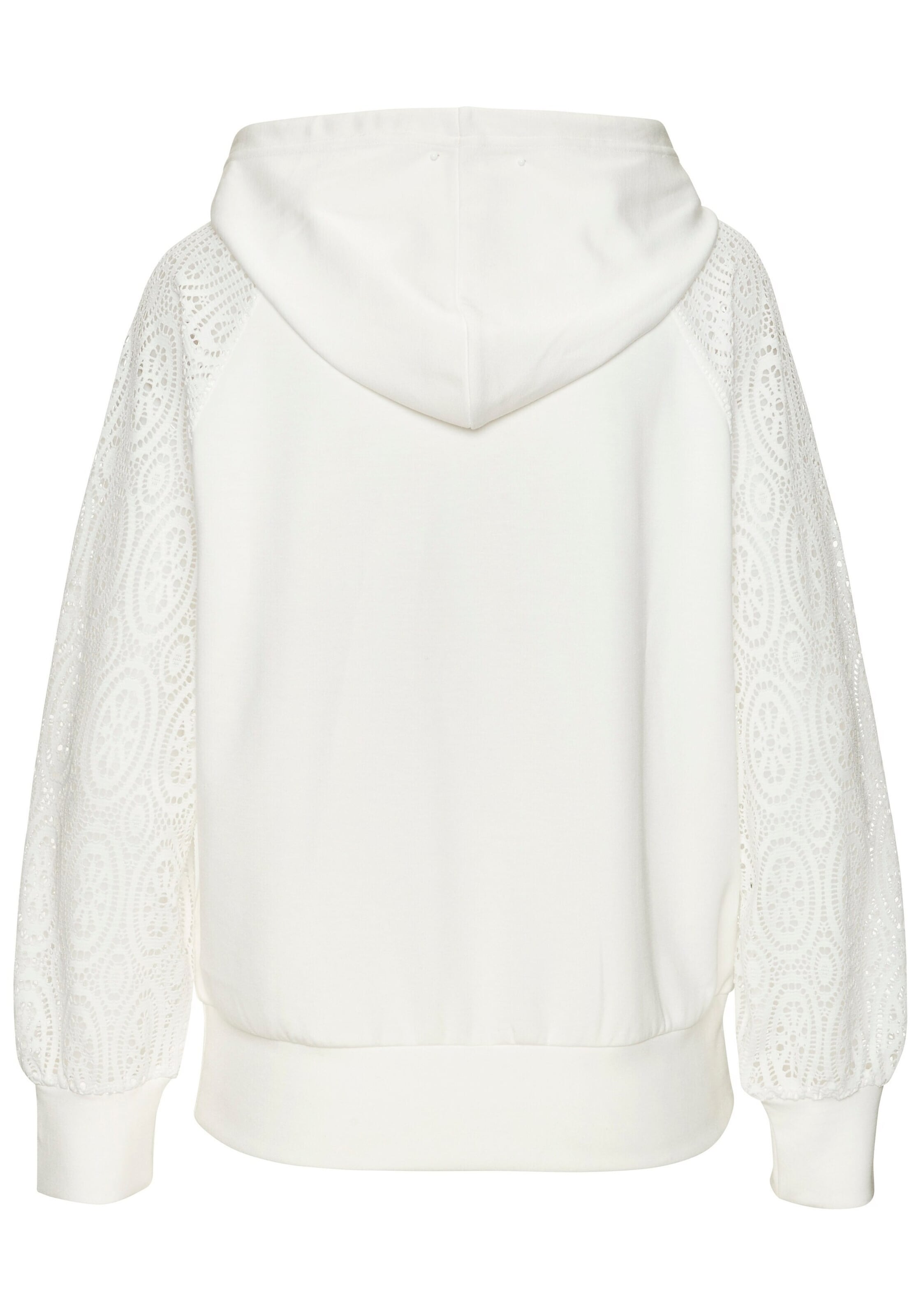 LASCANA Bluzka sportowa w kolorze biały